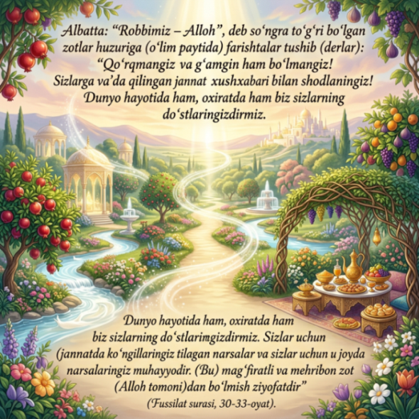 Farishtalar vafot etayotgan mo‘minning oldiga keladimi?