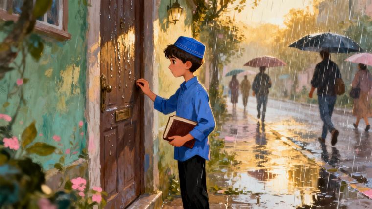 Ўзини осмоқчи бўлган аёлни қутқарган бола