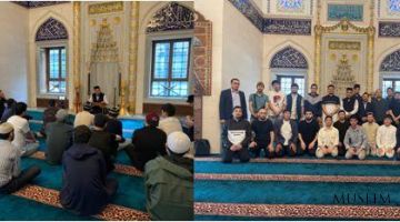 عقد اللقاء مع المواطنين في مسجد 