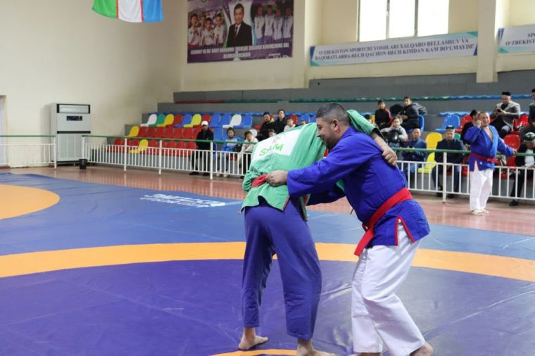 Самарқанд имомлари ўртасида кураш мусобақаси ўтказилди