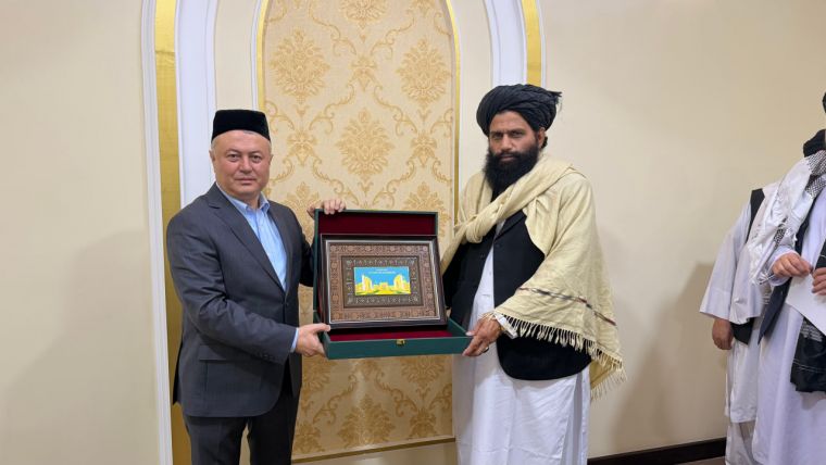 Диний идорада Афғонистон делегацияси билан учрашув ўтказилди 