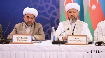 Муфтий хазрат принимает участие во Всемирном форуме