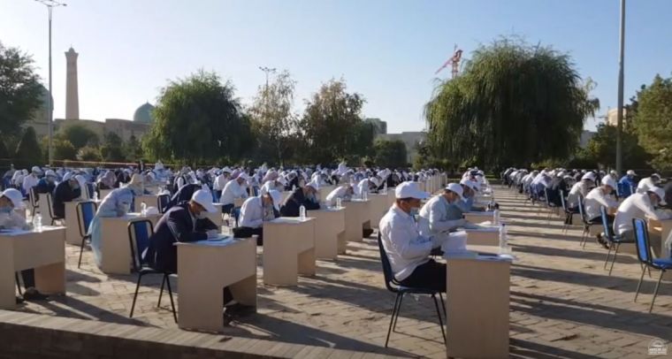 Onlayn: Toshkent islom institutida kirish imtihonlari boshlandi