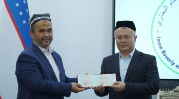 Олий маъҳаднинг яна бир устозига доцент унвони берилди